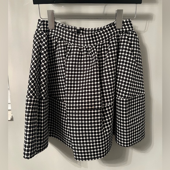 Express black and white polka dot skirt - Picture 1 of 2